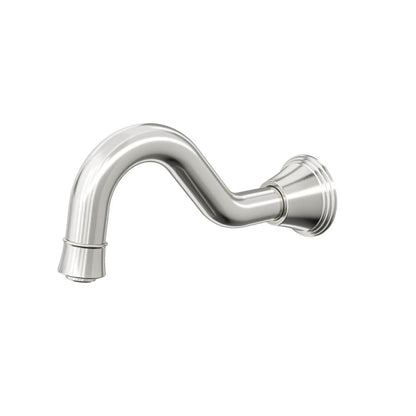 Vintage Wall Mount Bath Spout - Brushed Nickel