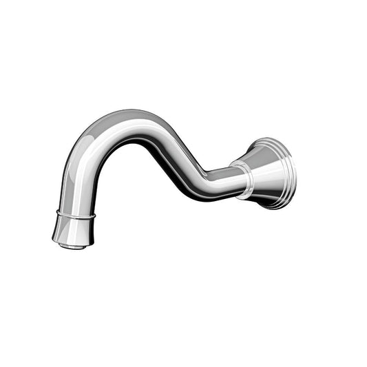 Vintage Wall Mount Bath Spout - Chrome