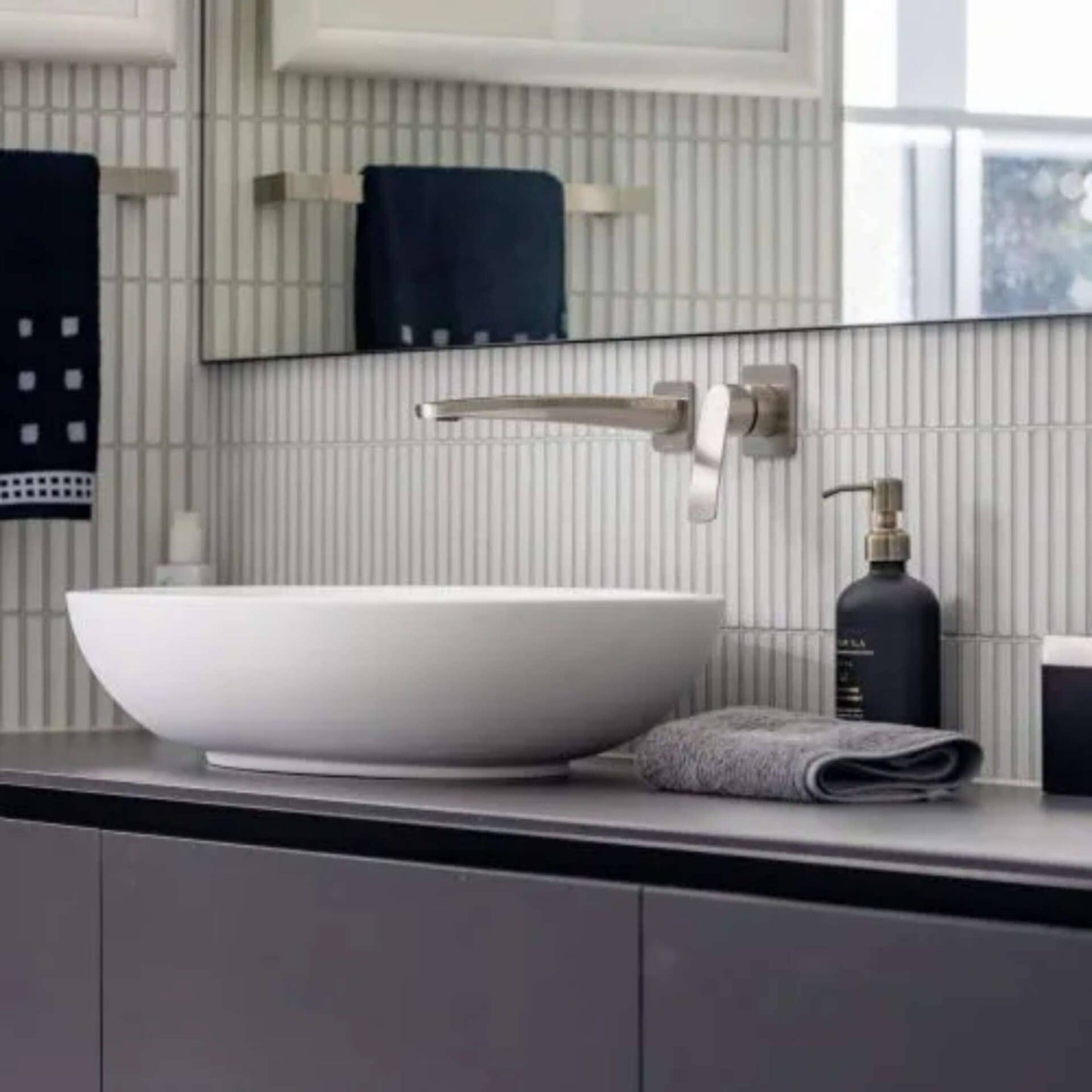700mm Pietra Bianca - Valentina Above Counter Basins