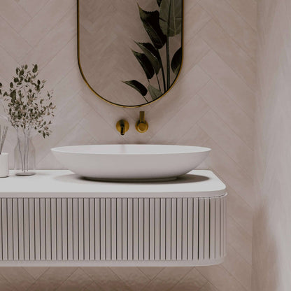 700mm Pietra Bianca - Valentina Above Counter Basins