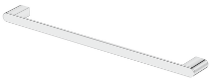 Supra Single Towel Rail - 800mm - Chrome
