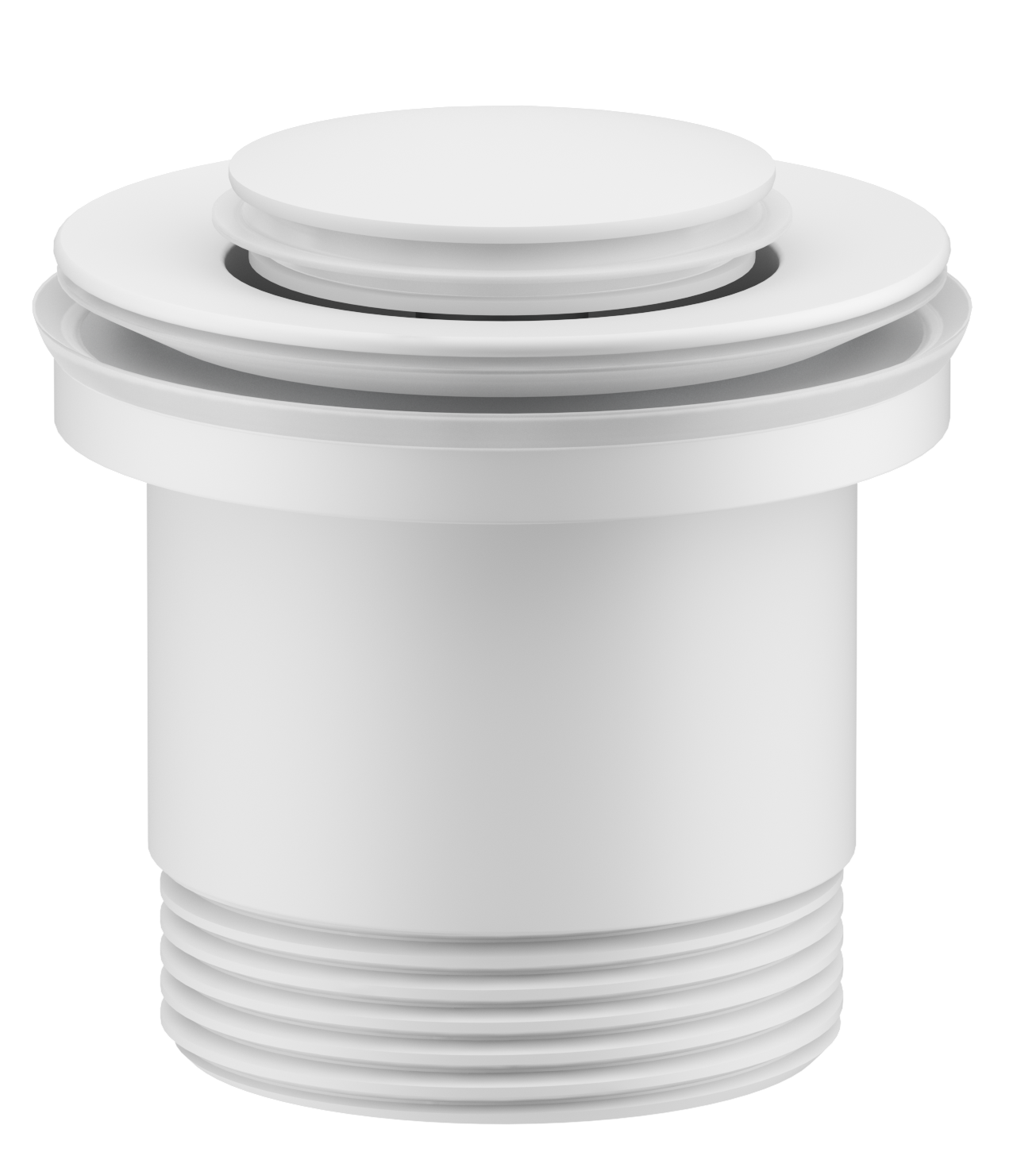 Xulu Universal Pop-Up Waste - Matte White