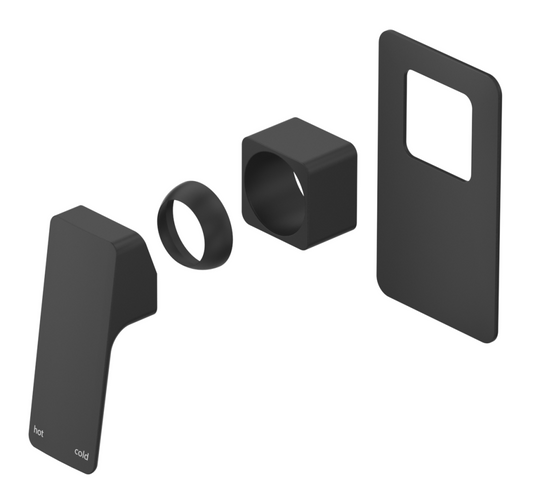 Tiago Shower Mixer - TRIM KIT - Black