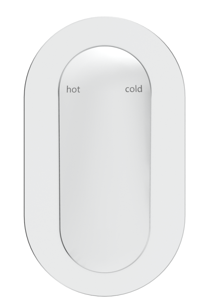 Lantra Shower Mixer - Oval - TRIM KIT - Chrome