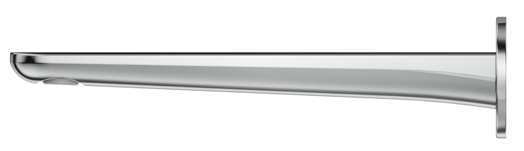 Lantra Bath Spout - 220mm - Chrome