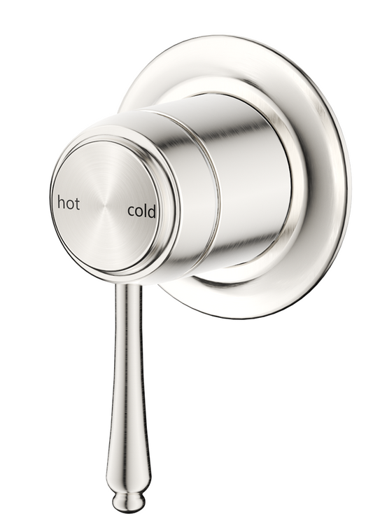Mica Heritage Shower Mixer - TRIM KIT - Brushed Nickel