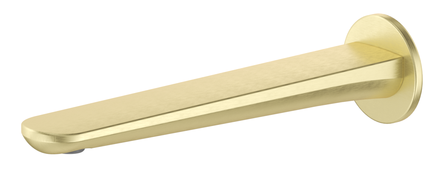 Lantra Bath Spout - 220mm - French Gold