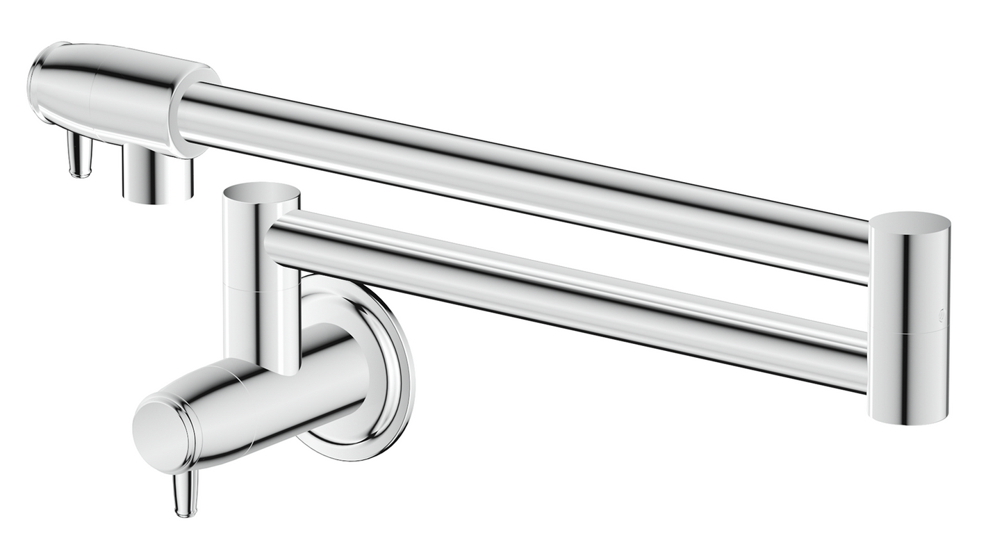 Mica Classic Pot Filler - Chrome - (BOM)
