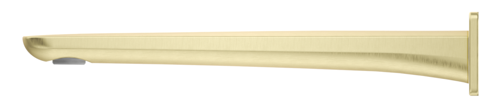 Kaza Bath Spout - 220mm - French Gold