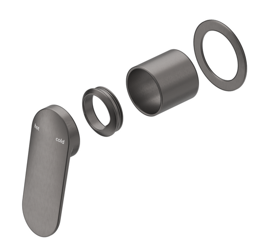 Lantra Shower Mixer - Round - TRIM KIT - Gunmetal