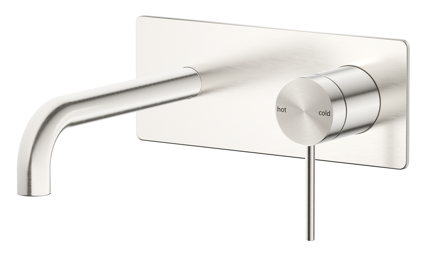 Mica Wall-Spout Combo - 1P - TRIM KIT - Brushed Nickel