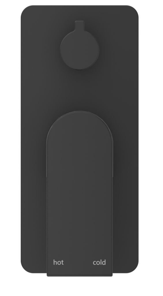 Beki Mixer Diverter - 1P - TRIM KIT - Black