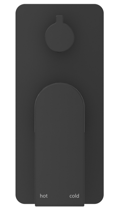Beki Mixer Diverter - 1P - TRIM KIT - Black