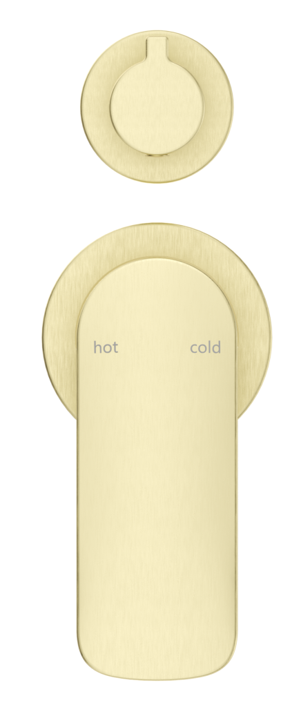 Kaza Mixer Diverter - 2P - TRIM KIT - French Gold