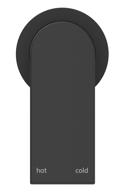 Eleniko Shower Mixer - Round - TRIM KIT - Black