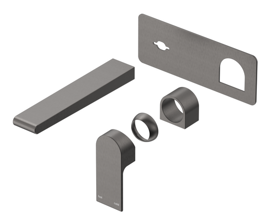 Beki Wall-Spout Combo - 1P - TRIM KIT - Gunmetal