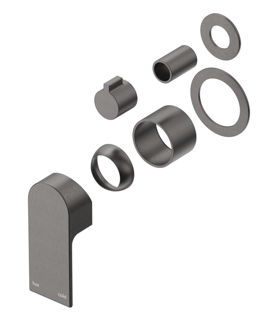Eleniko Mixer Diverter - 2P - TRIM KIT - Gunmetal