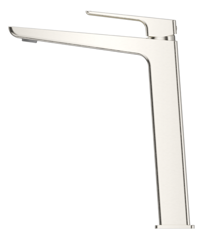 Tiago TALL Basin Mixer - Brushed Nickel