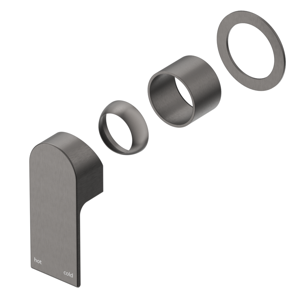 Eleniko Shower Mixer - Round -  TRIM KIT - Gunmetal