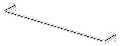 Mica Single Towel Rail - 600mm - Chrome