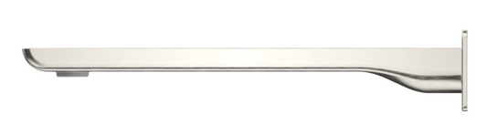 Tiago Bath Spout - 220mm - Brushed Nickel