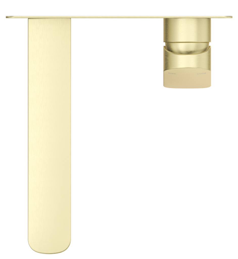 Kaza Wall-Spout Combo - 1P - TRIM KIT - French Gold