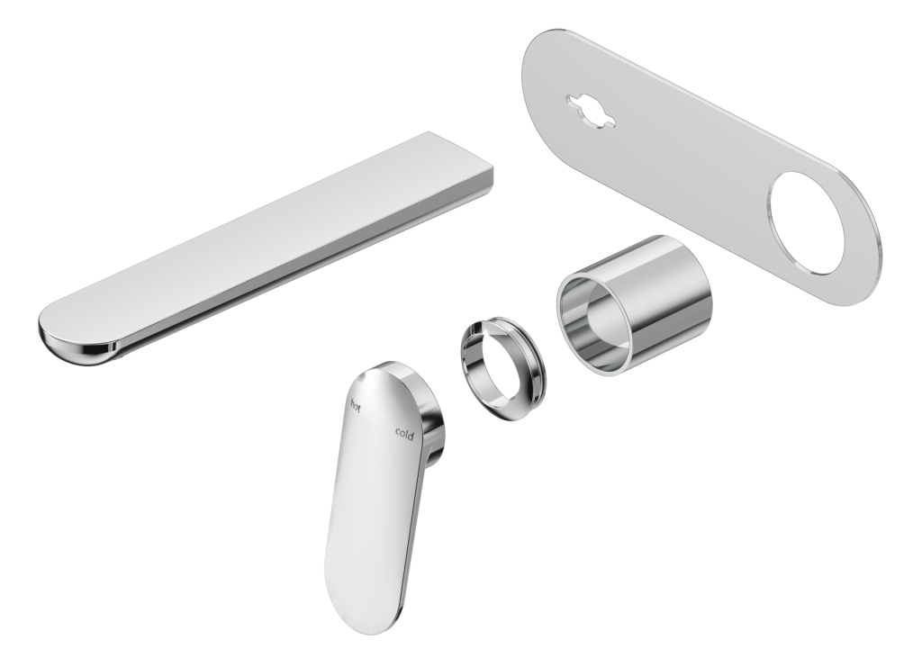 Lantra Wall-Spout Combo - 1P - TRIM KIT - Chrome