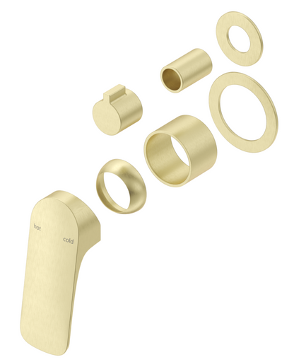 Kaza Mixer Diverter - 2P - TRIM KIT - French Gold