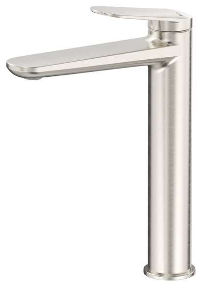 Lantra TALL Basin Mixer - Brushed Nickel