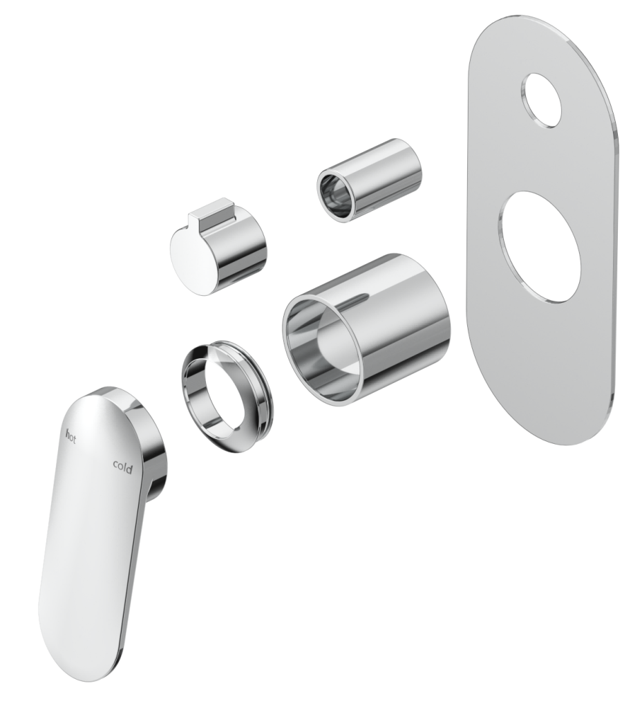 Lantra Mixer Diverter - 1P - TRIM KIT - Chrome