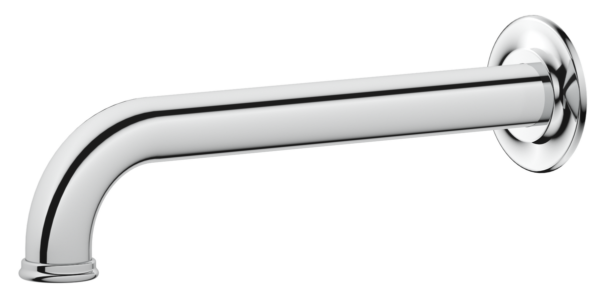 Mica Heritage Bath Spout - 250mm - Chrome