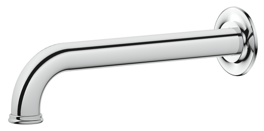 Mica Heritage Bath Spout - 220mm - Chrome