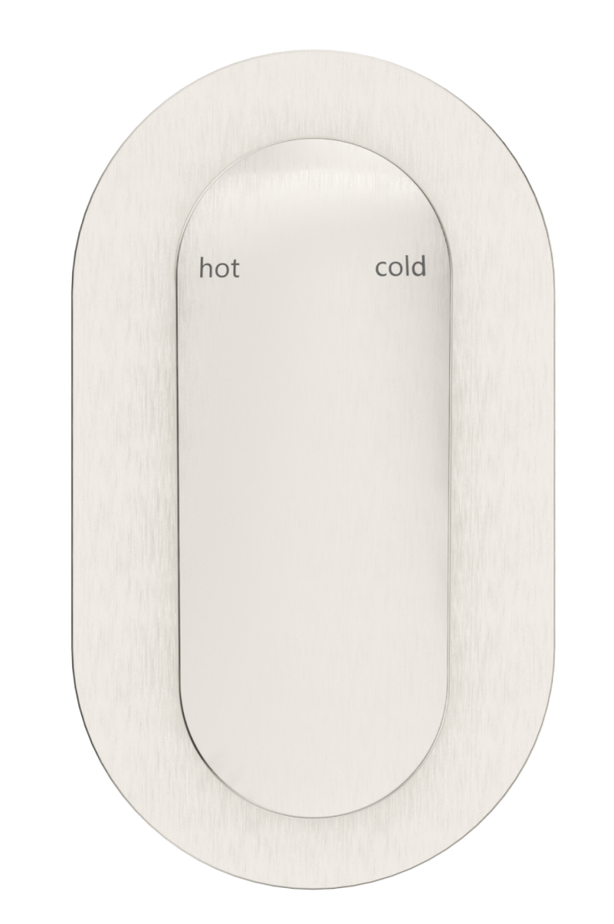 Lantra Shower Mixer - Oval - TRIM KIT - Brushed Nickel