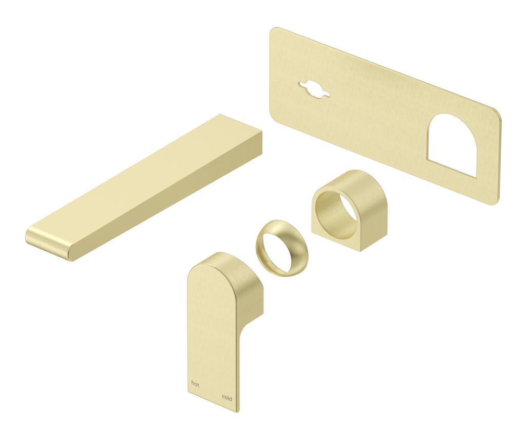 Beki Wall-Spout Combo - 1P - TRIM KIT - French Gold