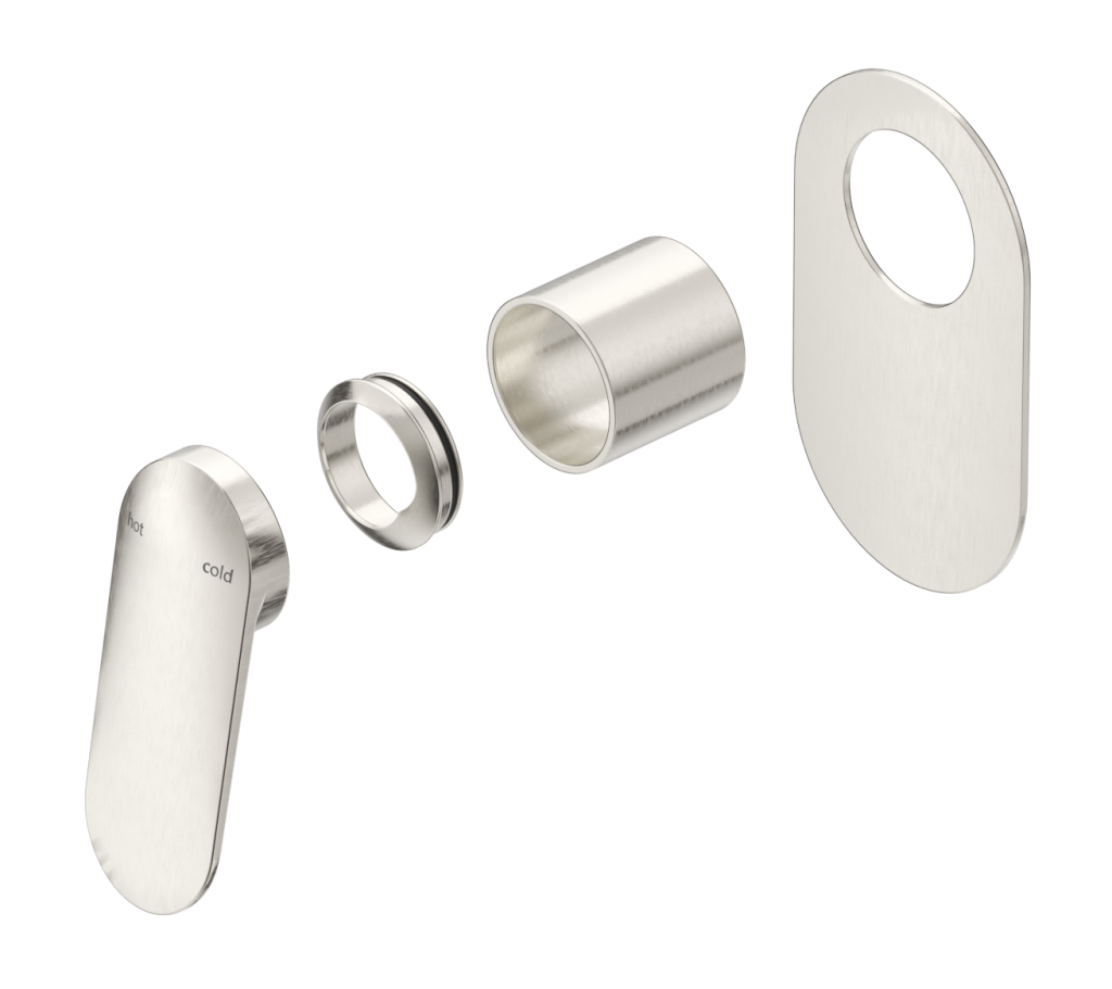 Lantra Shower Mixer - Oval - TRIM KIT - Brushed Nickel