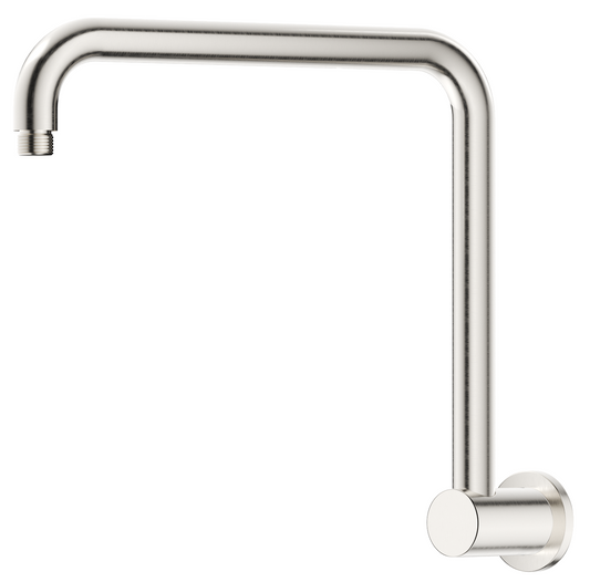 Mica Gooseneck Wall Shower Arm - Brushed Nickel
