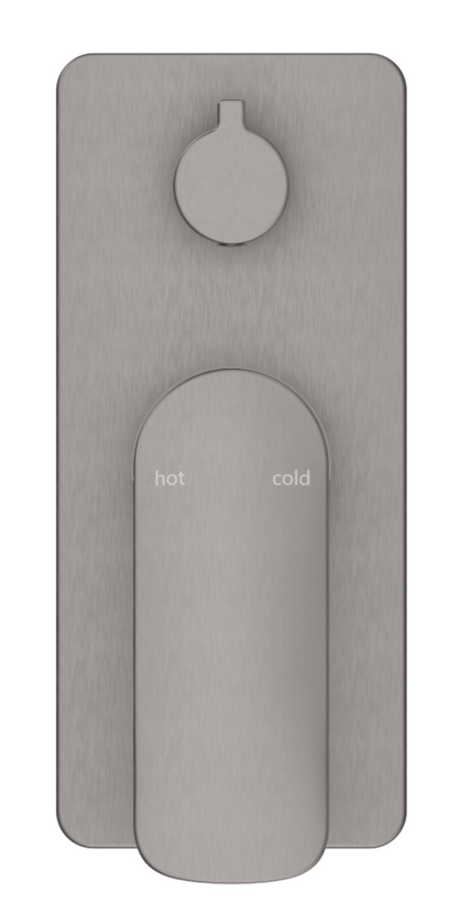 Kaza Mixer Diverter - 1P - TRIM KIT - Gunmetal