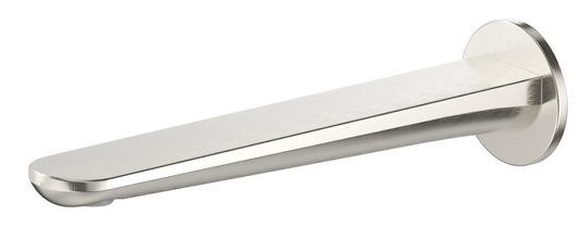 Lantra Bath Spout - 220mm - Brushed Nickel