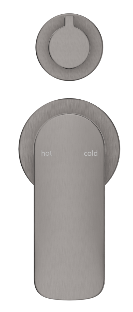 Kaza Mixer Diverter - 2P - TRIM KIT - Gunmetal