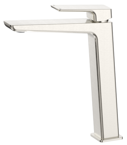 Tiago TALL Basin Mixer - Brushed Nickel