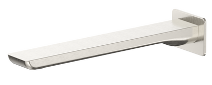 Tiago Bath Spout - 220mm - Brushed Nickel