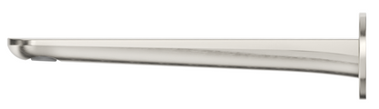 Lantra Bath Spout - 220mm - Brushed Nickel