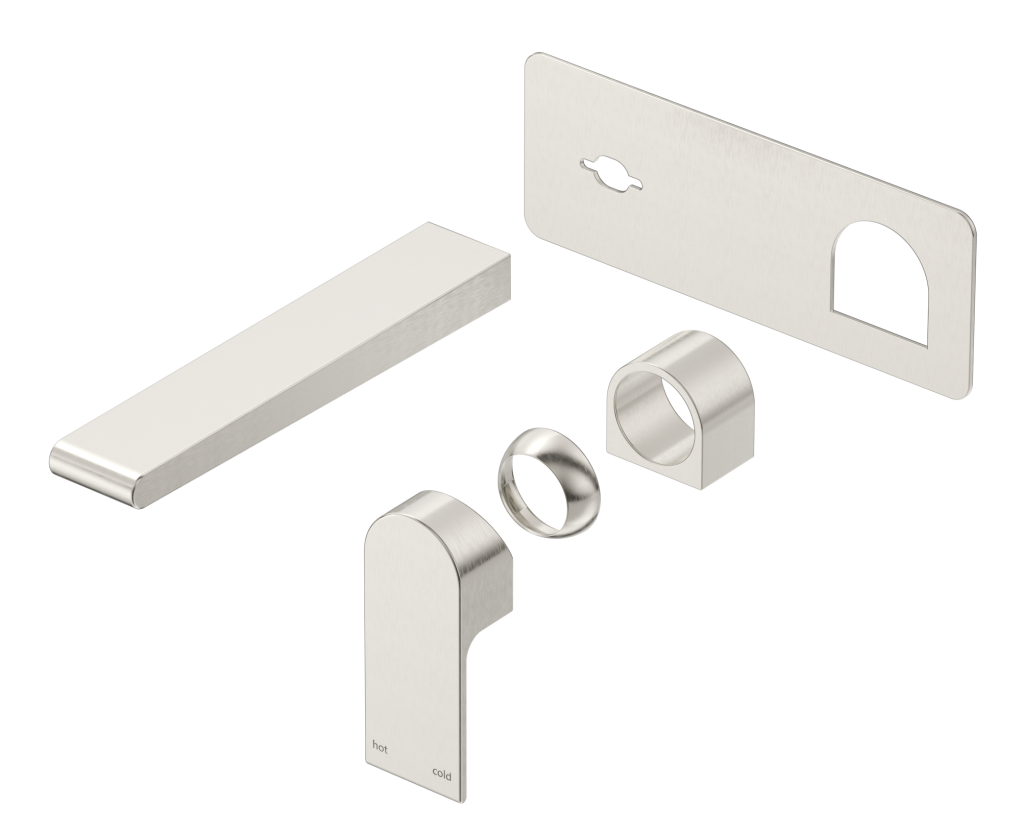 Beki Wall-Spout Combo - 1P - TRIM KIT - Brushed Nickel