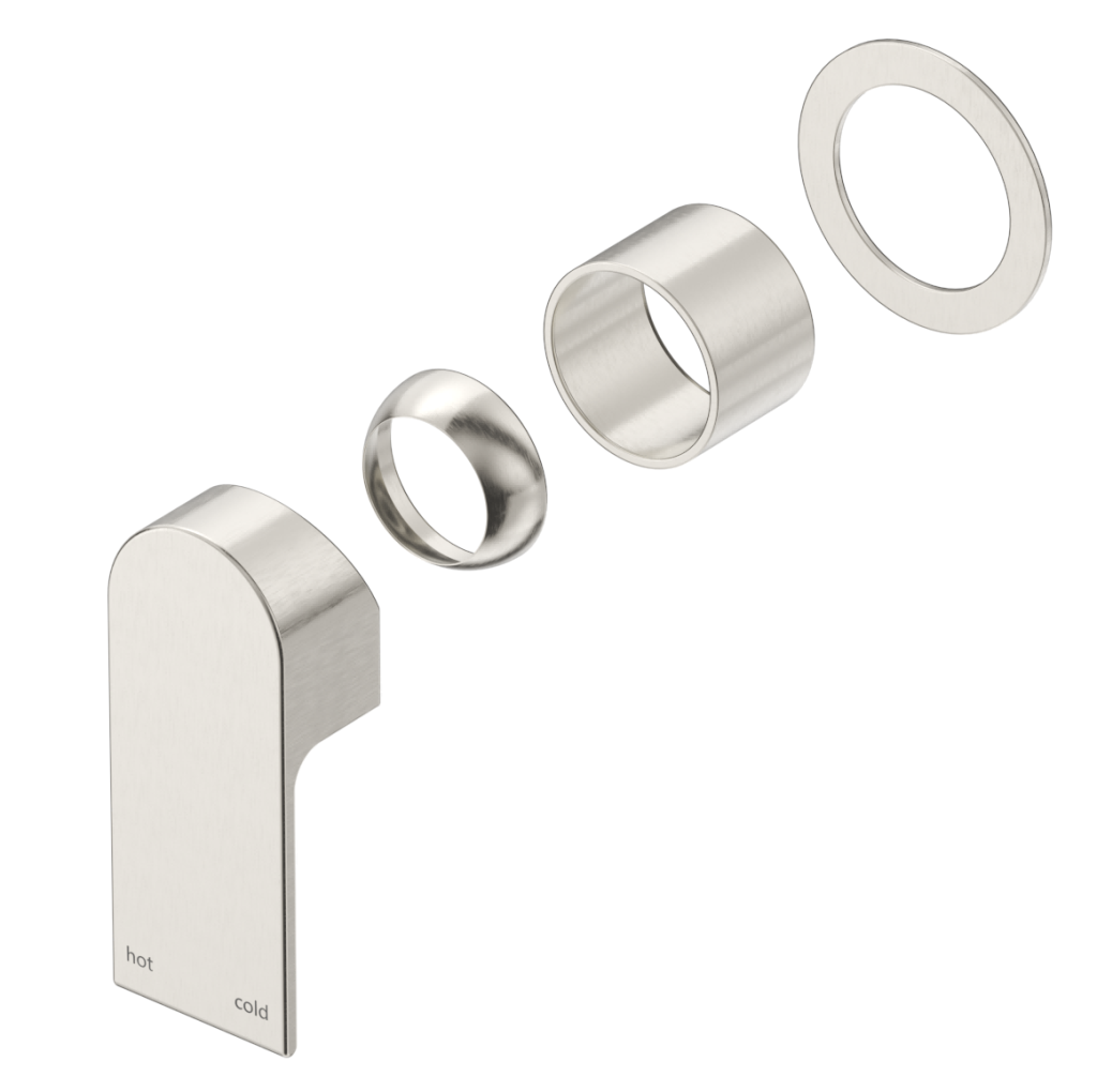 Eleniko Shower Mixer - Round - TRIM KIT - Brushed Nickel
