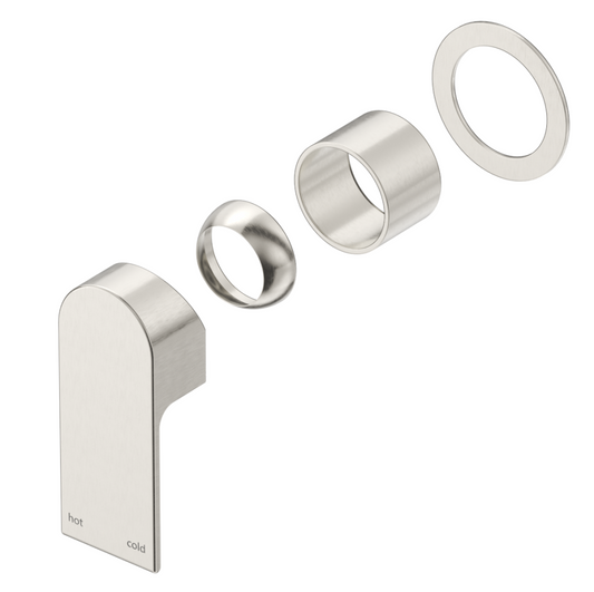 Eleniko Shower Mixer - Round - TRIM KIT - Brushed Nickel