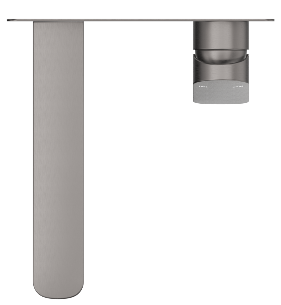 Kaza Wall-Spout Combo - 1P - TRIM KIT - Gunmetal