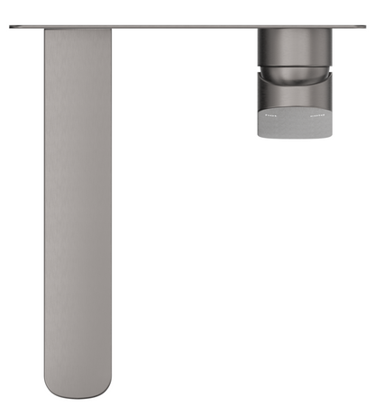 Kaza Wall-Spout Combo - 1P - TRIM KIT - Gunmetal