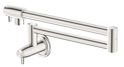 Mica Classic Pot Filler - Brushed Nickel - (BOM)