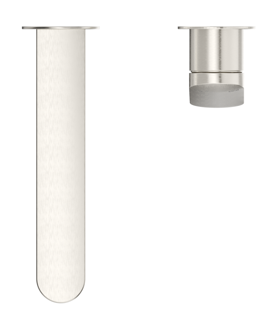 Lantra Wall-Spout Combo - 2P - TRIM KIT - Brushed Nickel