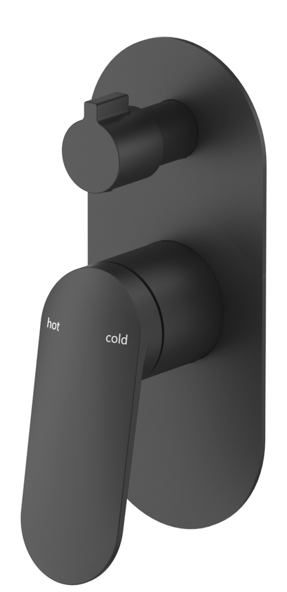 Lantra Mixer Diverter - 1P - TRIM KIT - Black